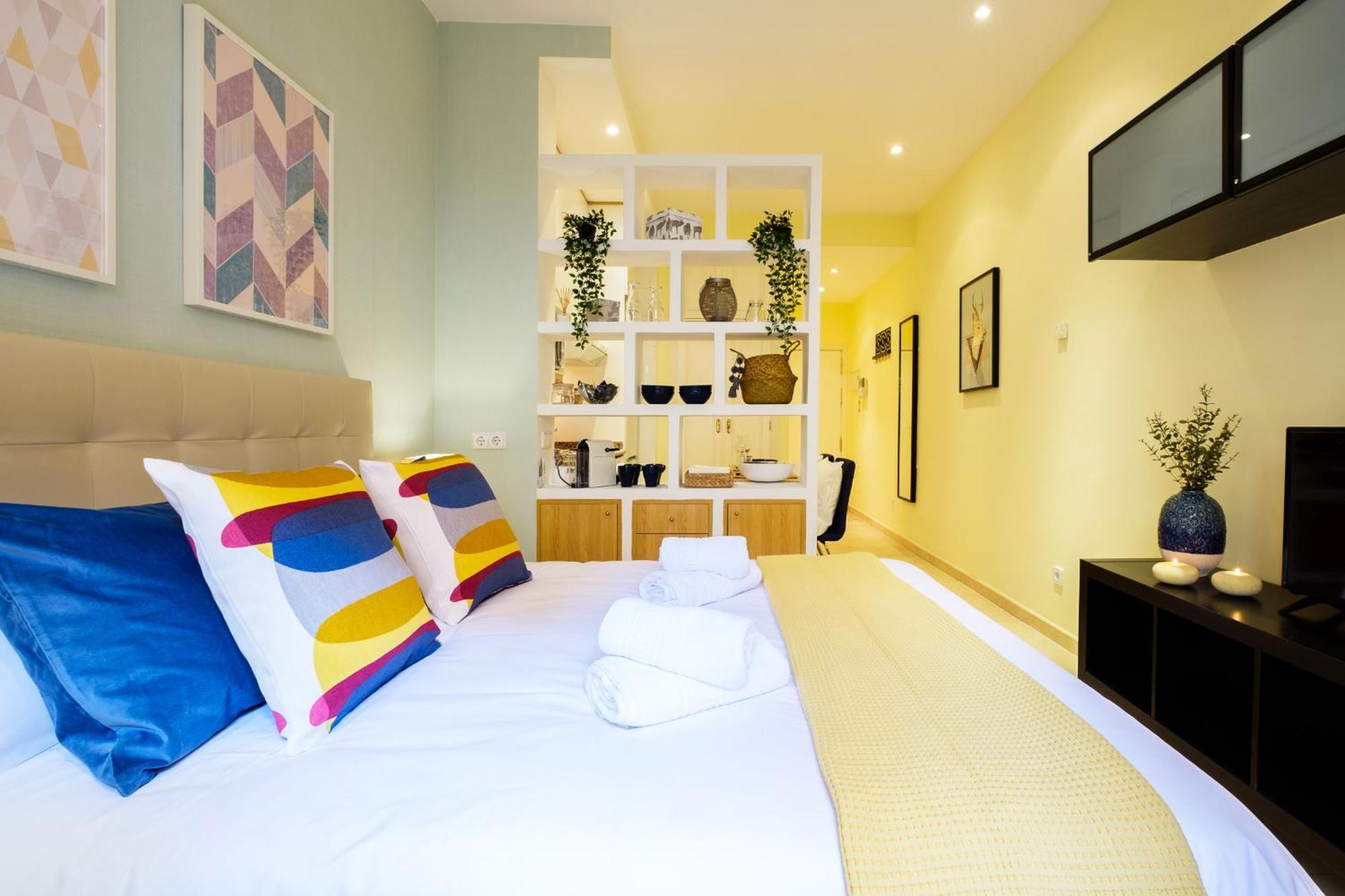 Apartamento My City - Estudio Con Terraza En Malasana Madri