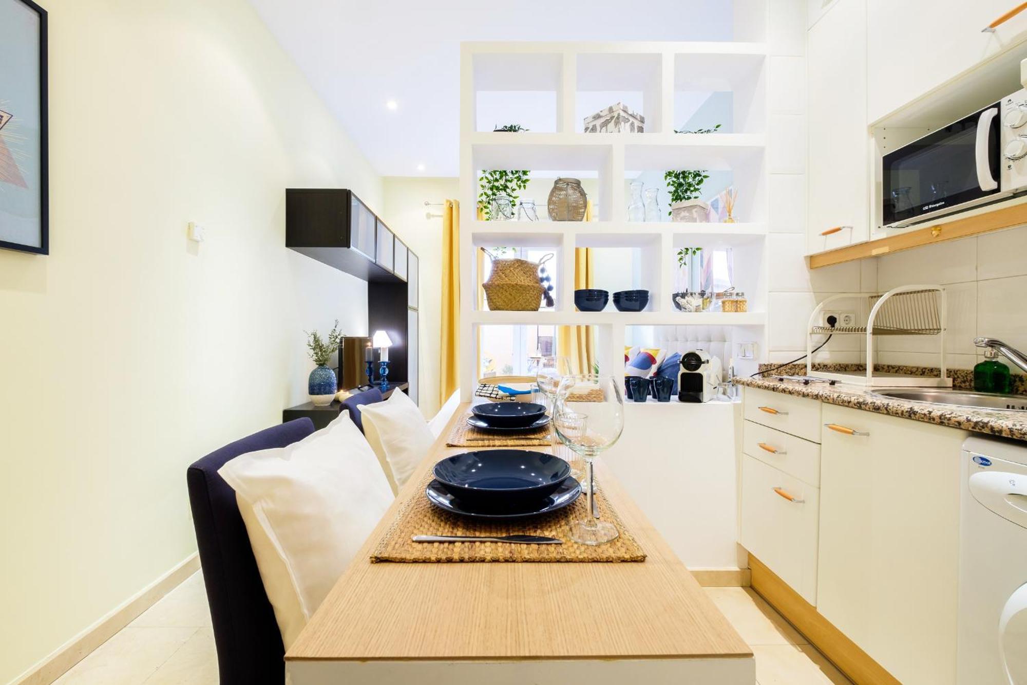 Apartamento My City - Estudio Con Terraza En Malasana Madri